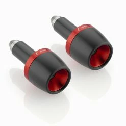 New ⌛ Rizoma 2 Conical Bar-Ends - Vulcan Red 😀