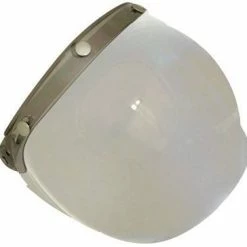 Coupon 🛒 Scorpion Flip-Up 3 Stud Bubble Visor - Unisex - One Size - Adult - Clear 😉