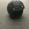 Discount 🔔 Scorpion Custom Baron Gloss Black Helmet With Studs - Unisex - Medium - Adult - Gloss Black 💯 -Cycling Gear Store SCH007GB4