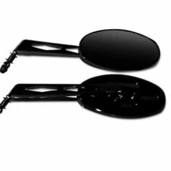 Discount 🤩 Scorpion Custom Oval Billot Mirrors - Black - Short 😍